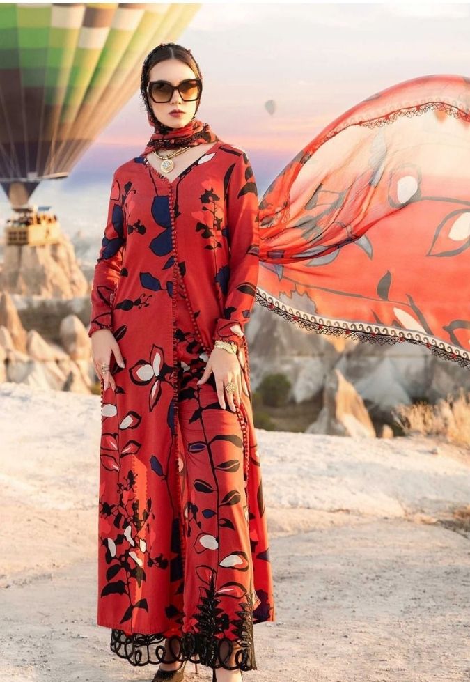 MARIA.B MD : MPT-D09-AB Fabric :Lawn Silk