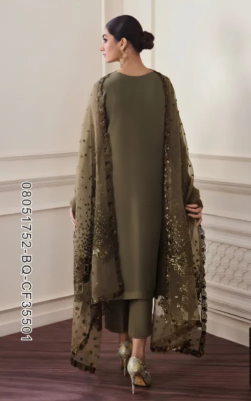 BAROQUE ⏐ 08051752-BQ-CF35501 ⏐ CHIFFON ⏐ EMBROIDERED
