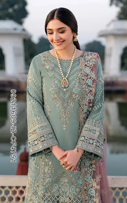 IMROZIA ⏐ 09211609-IZ-CF4751 ⏐ CHIFFON ⏐ HAND WORK