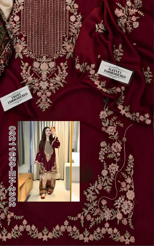 ETHNIC ⏐ 09211659-EN-2302 ⏐ SILK ⏐ EMBROIDERED