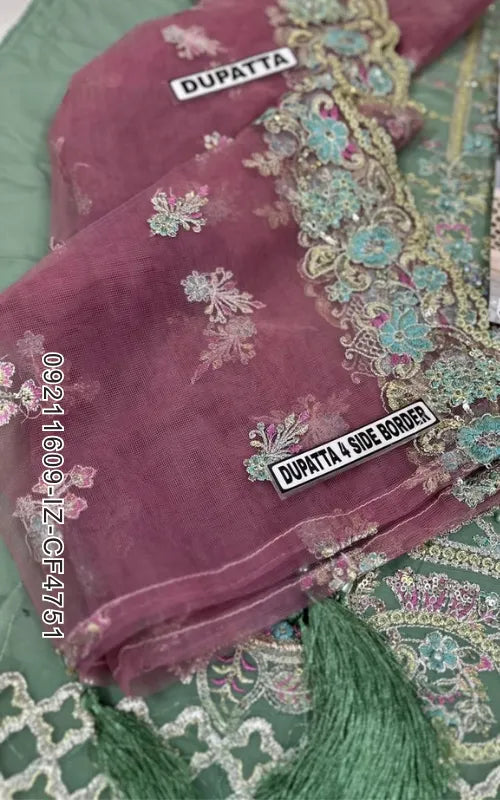 IMROZIA ⏐ 09211609-IZ-CF4751 ⏐ CHIFFON ⏐ HAND WORK