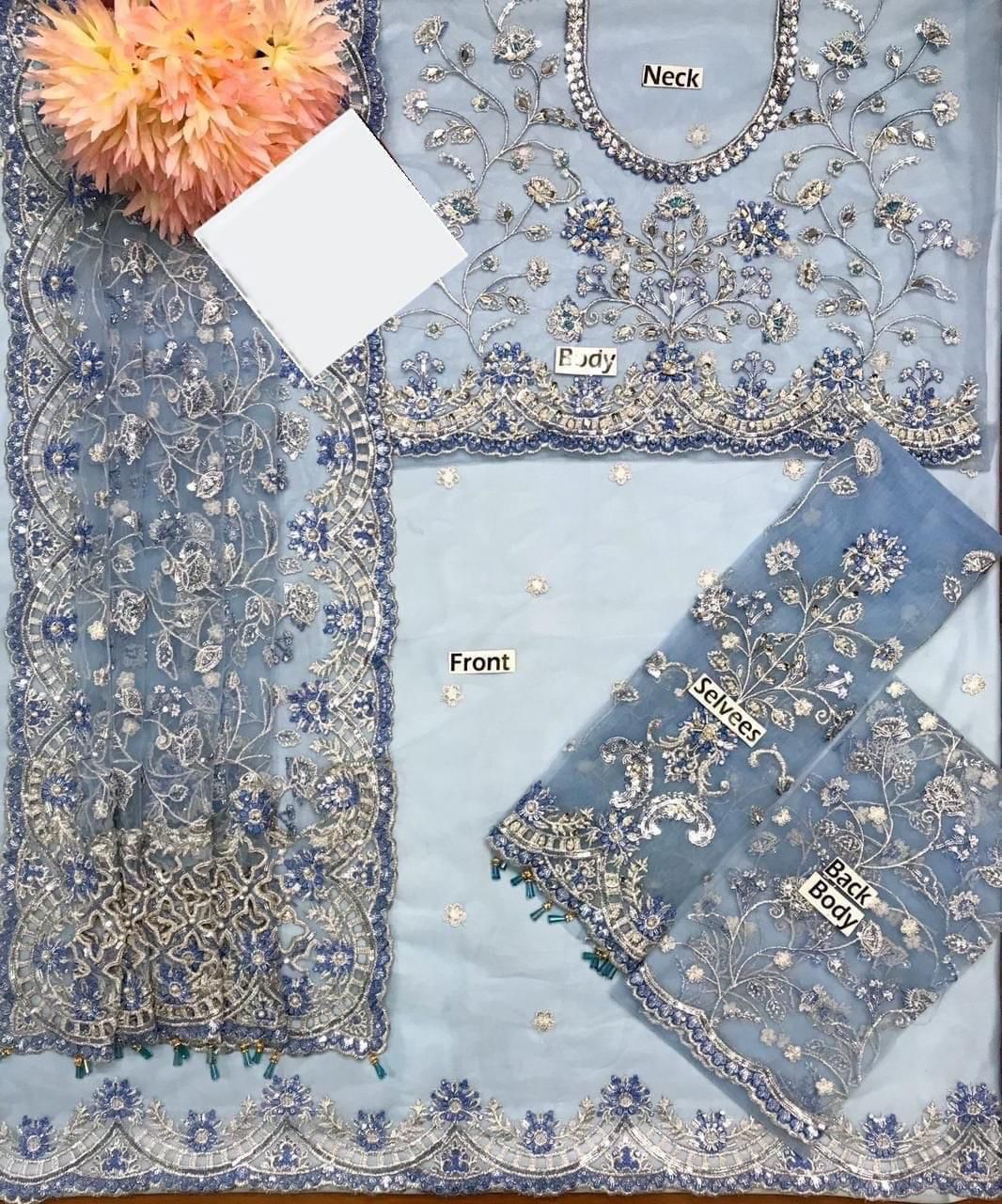 Maria B Saree Exclusive Master Blaster Sarhee