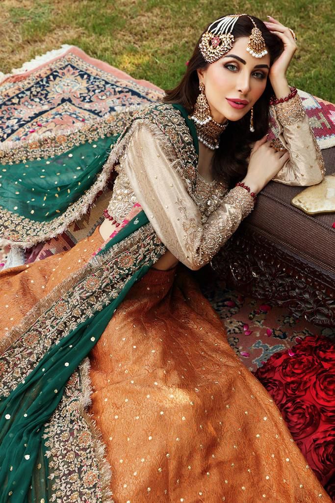Ayesha Imran bridal maxi RUDAD E SAHR long frock