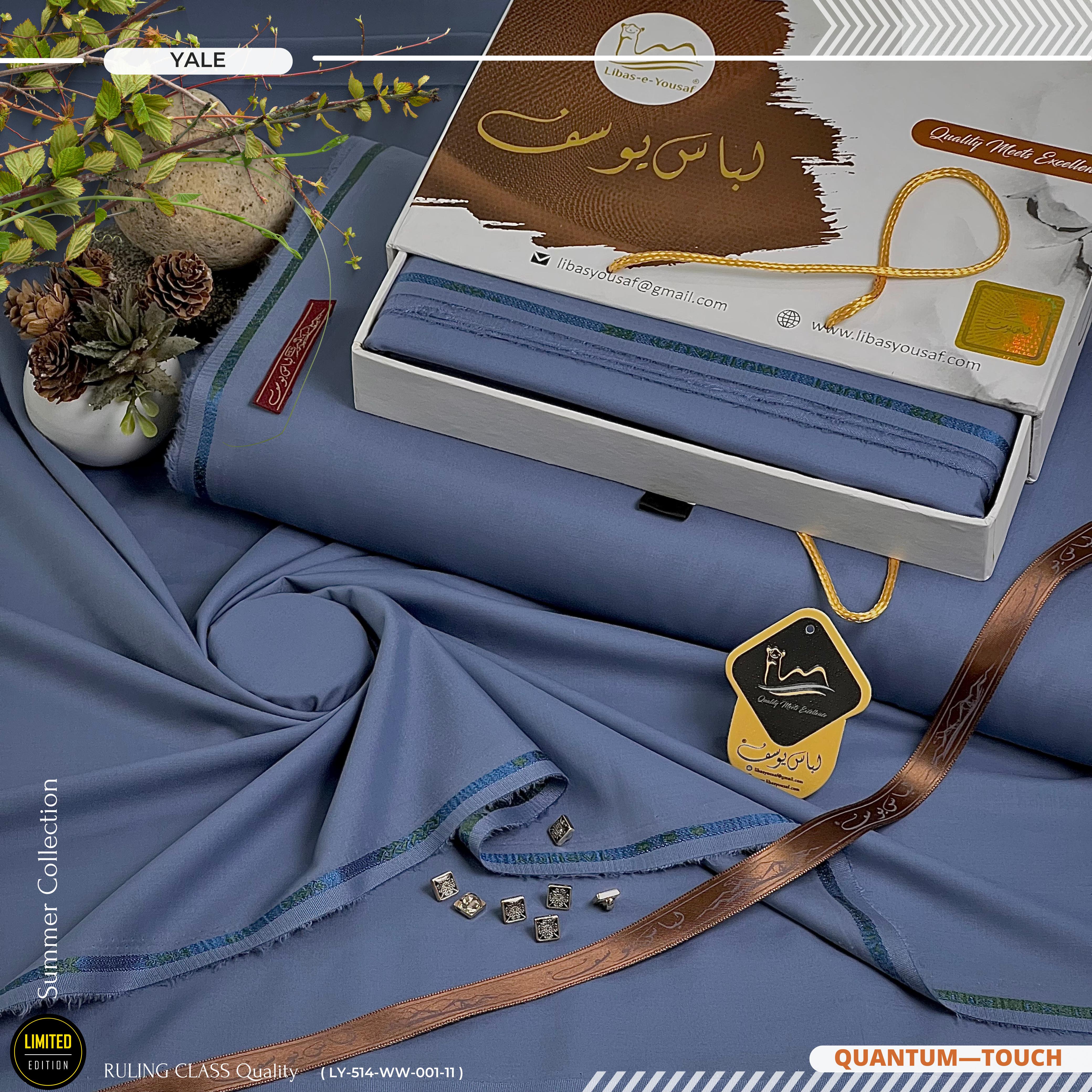 Quantum Touch Wash & Wear ( Unstitched ) ( YALE )