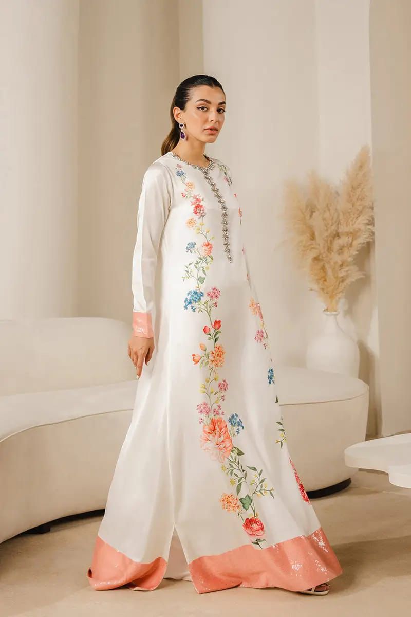 LULUSAR ⏐ SILK ⏐ HEAVY EMBROIDERED ⏐ STONE HAND WORK