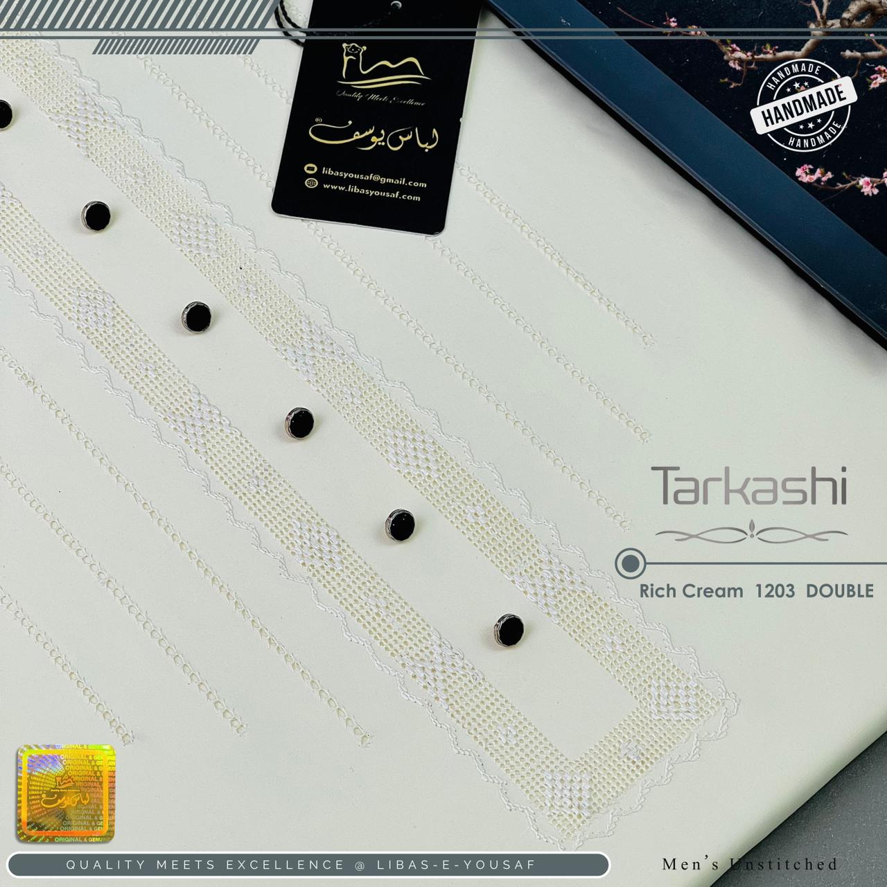 Tarkashi Boski - Butter Blend ( Hand-Made ) 1203-Double Rich Cream