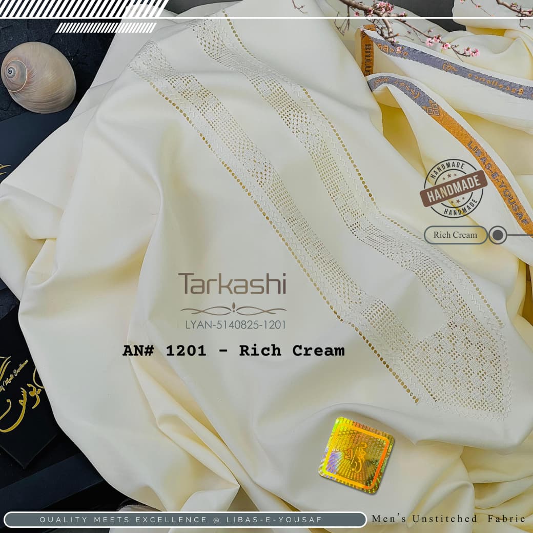 Tarkashi Boski - Butter Blend ( Hand-Made ) 1201- Rich Cream