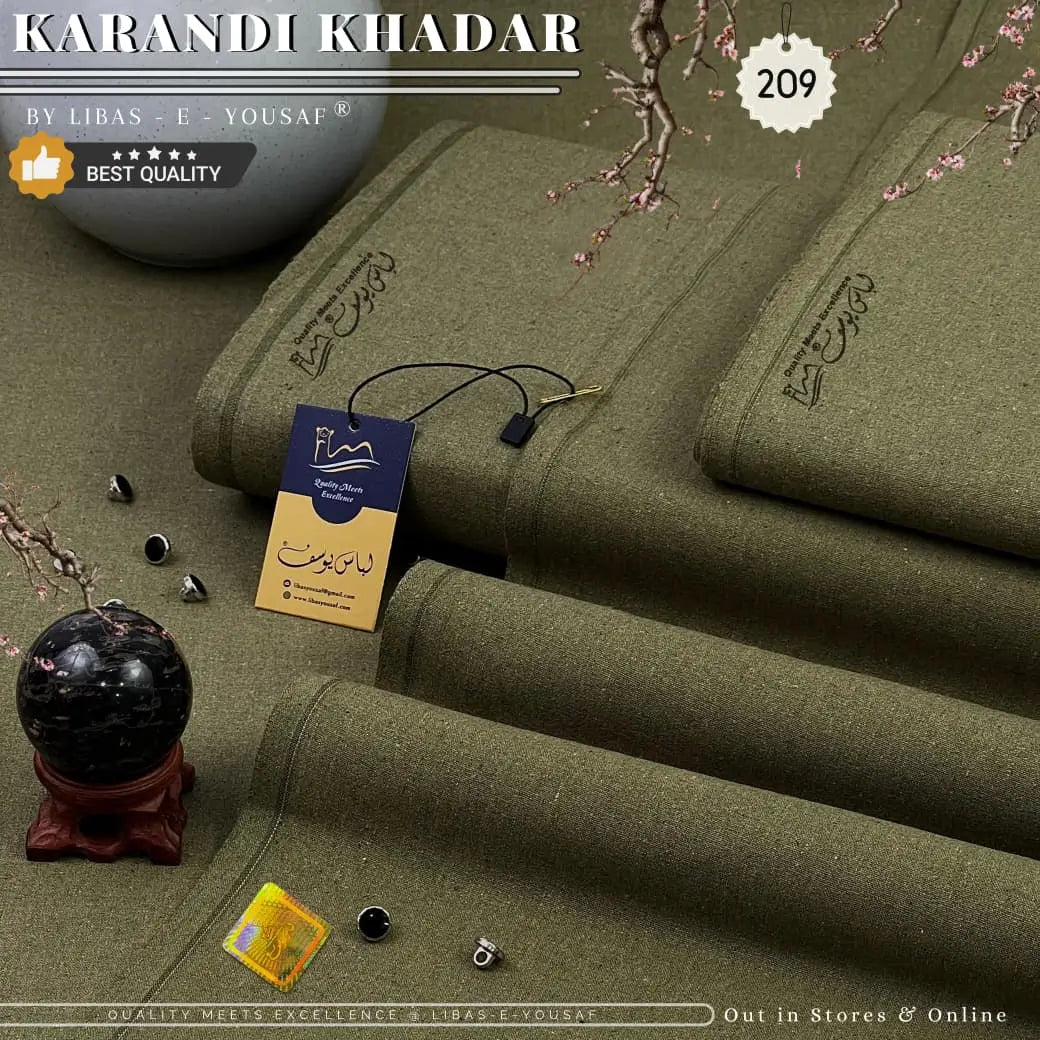 Karandi Khaddar | Crafted by Libas e Yousaf | Shade 209