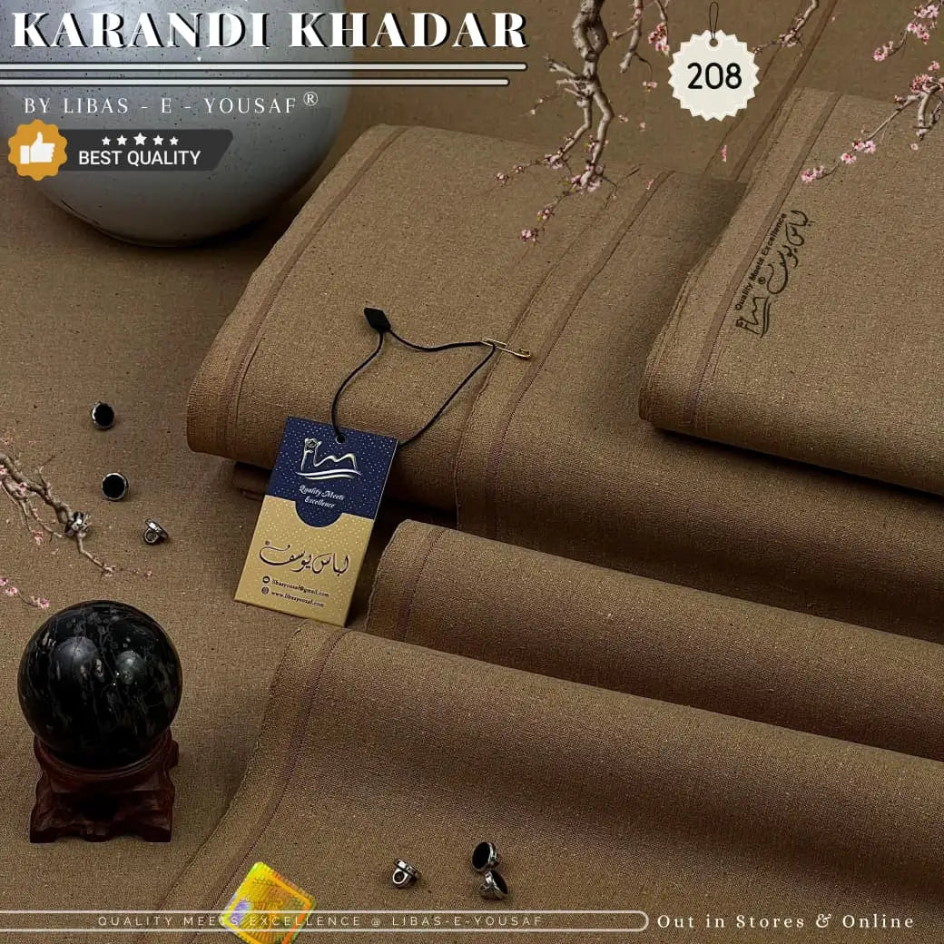 Karandi Khaddar | Crafted by Libas e Yousaf | Shade 208