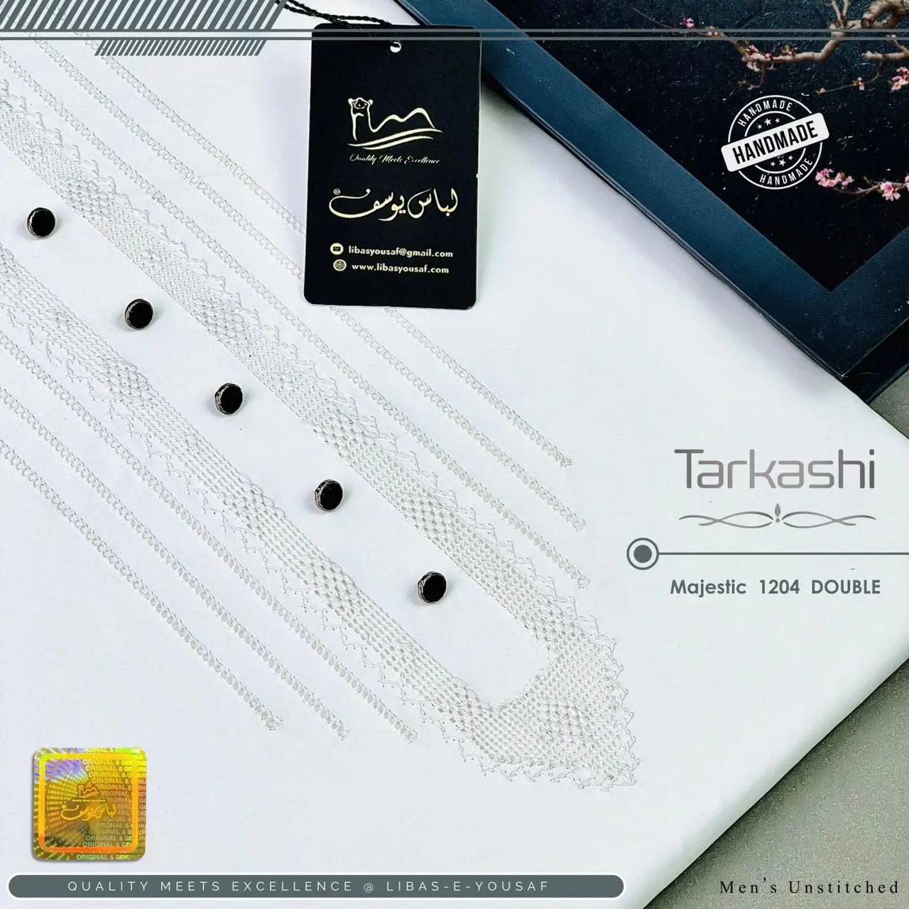 Butter Blend TarKashi | Crafted by Libas e Yousaf | Shade 1204 – Majestic