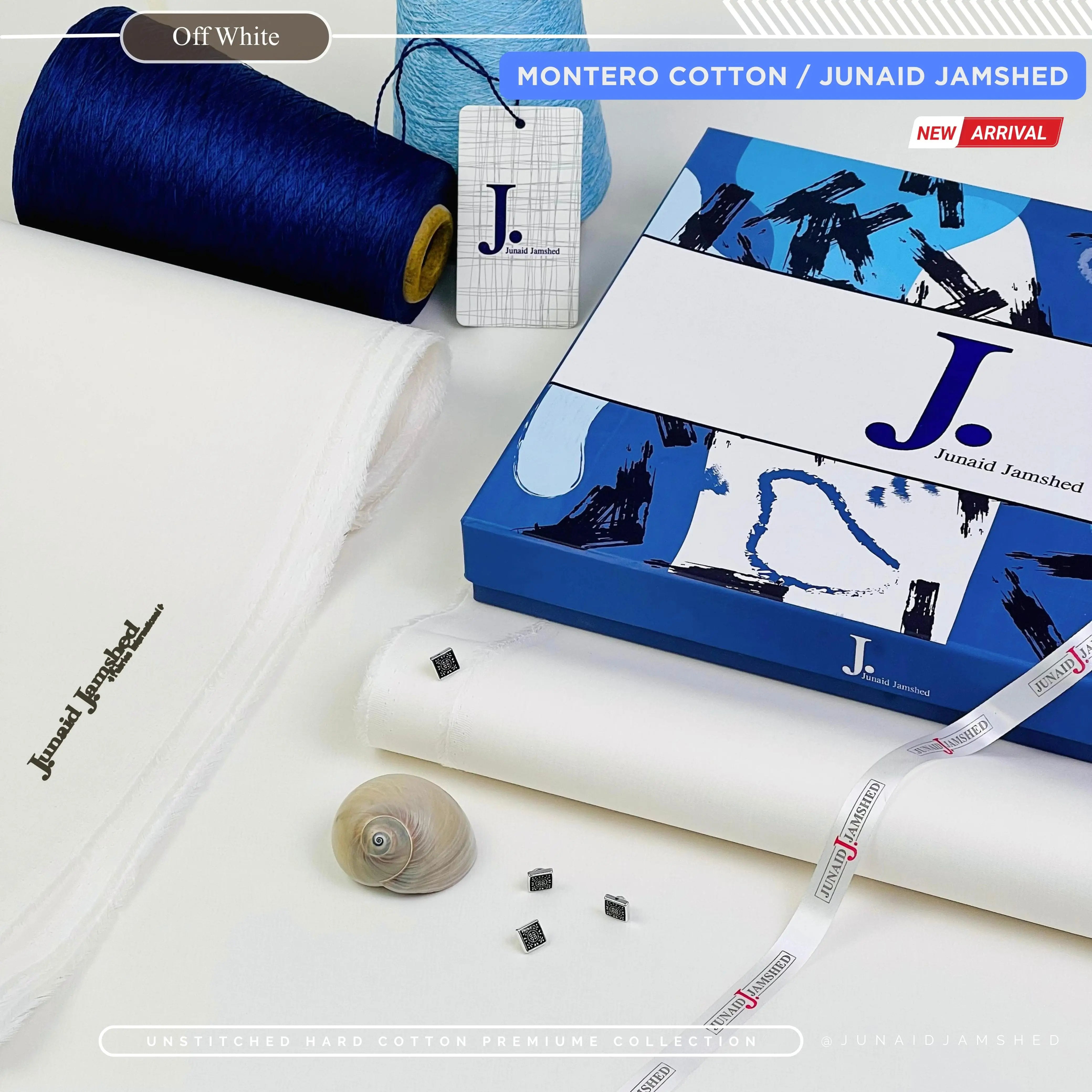 MONTERO PAPER COTTON | BY JUNAID JAMSHED | Off White