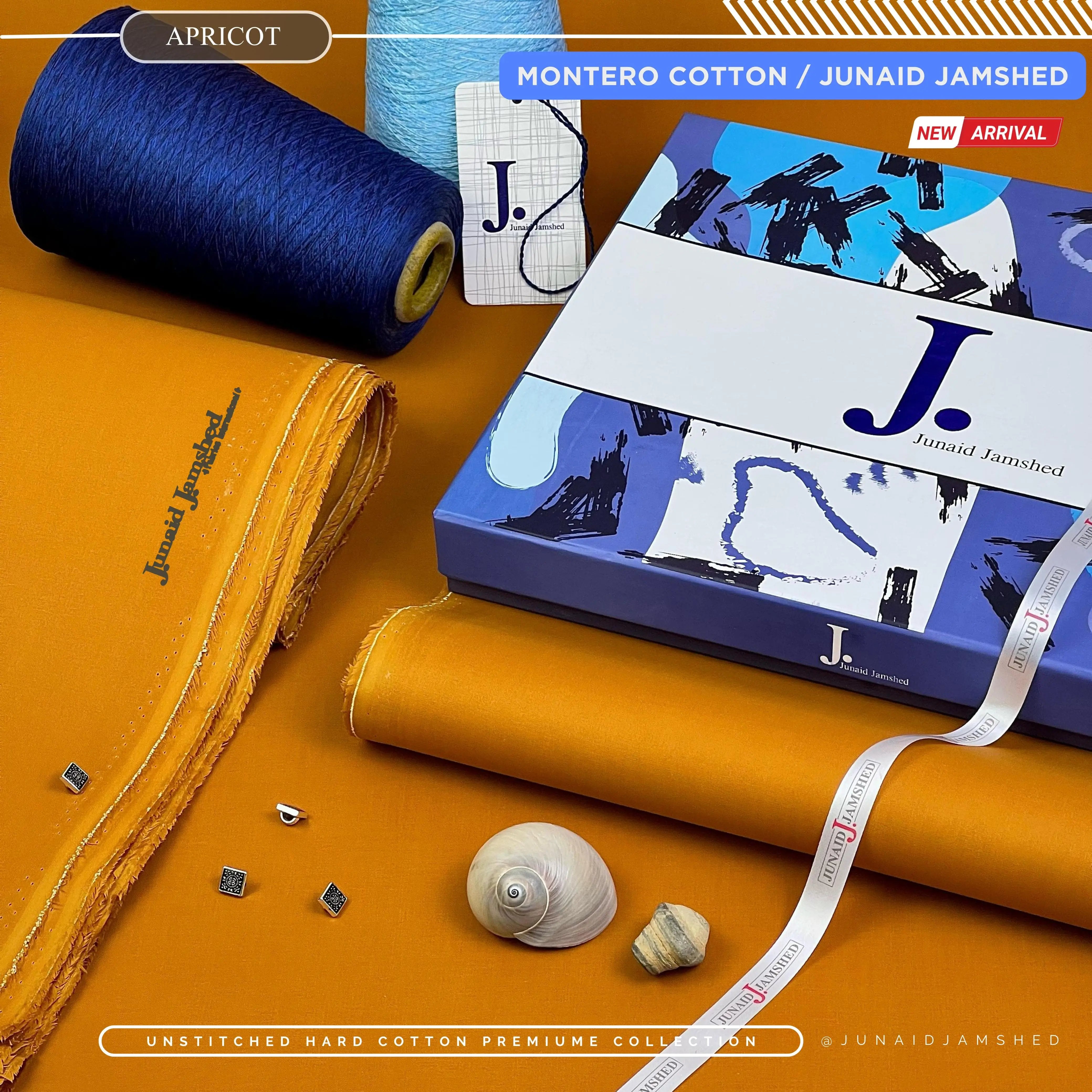 MONTERO PAPER COTTON | BY JUNAID JAMSHED | Apricot