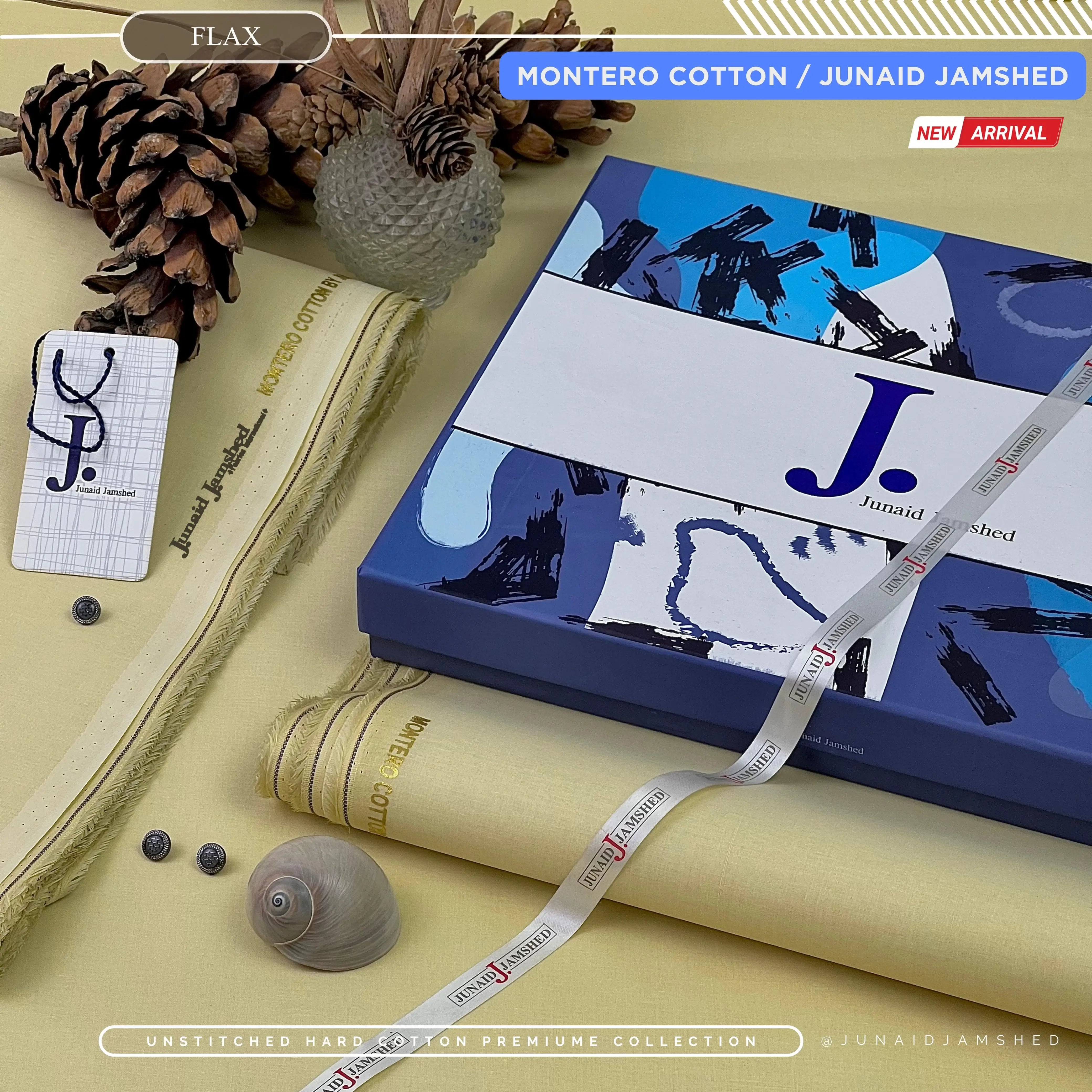 MONTERO PAPER COTTON | BY JUNAID JAMSHED | Flax