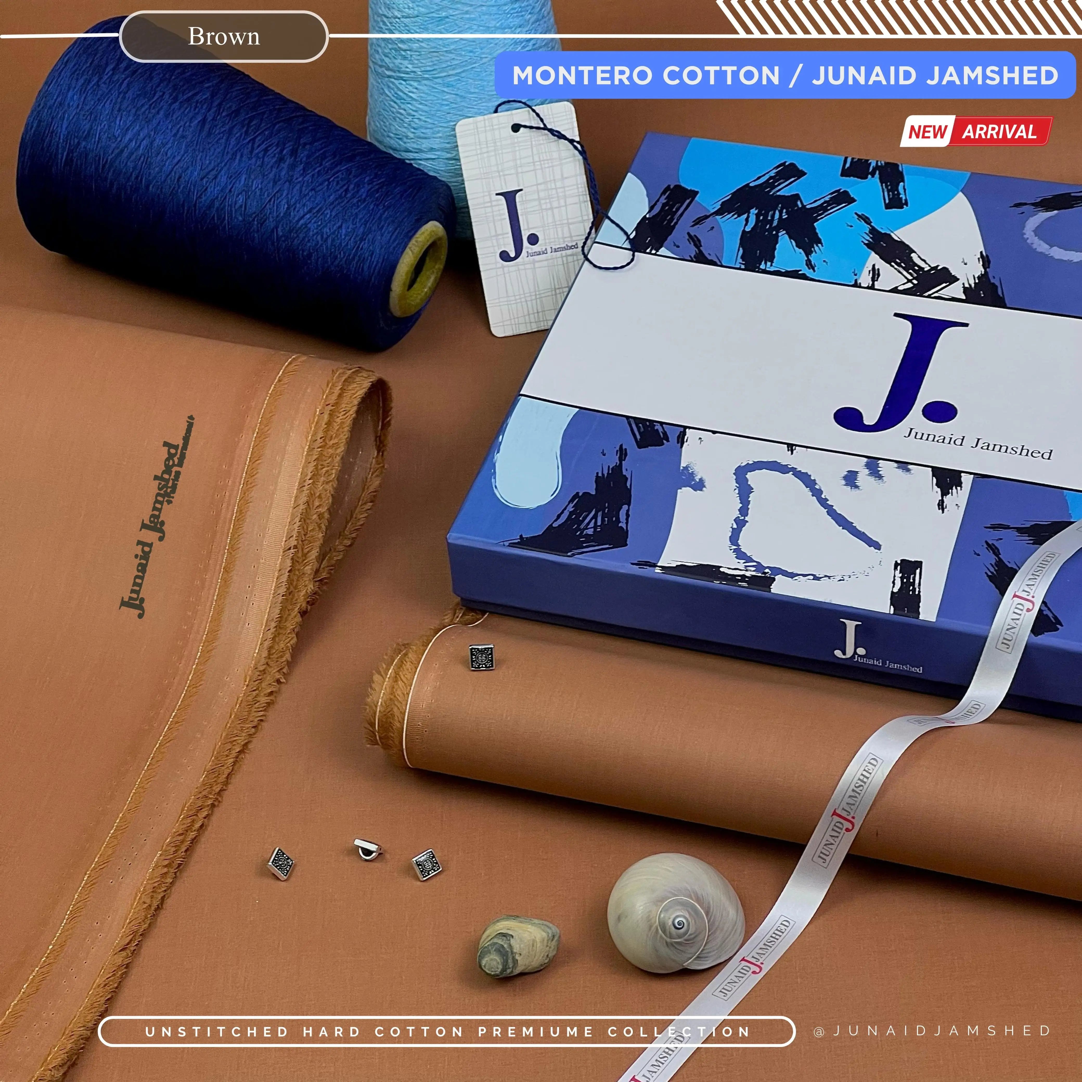 MONTERO PAPER COTTON | BY JUNAID JAMSHED | Brown