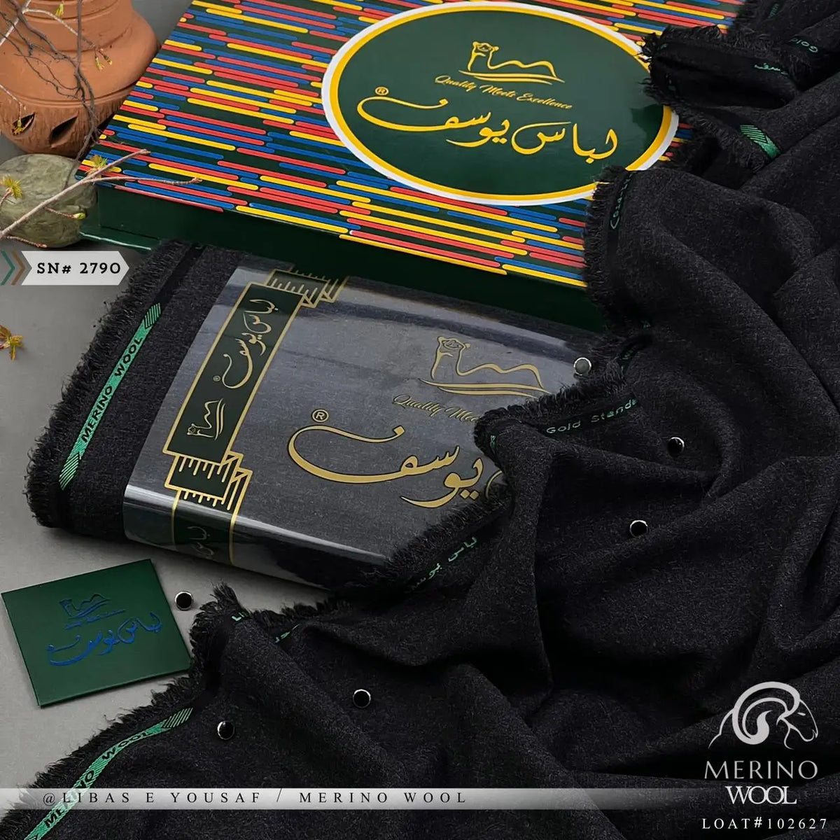 Marino Wool | Crafted by Libas e Yousaf | Shade SN - 2790
