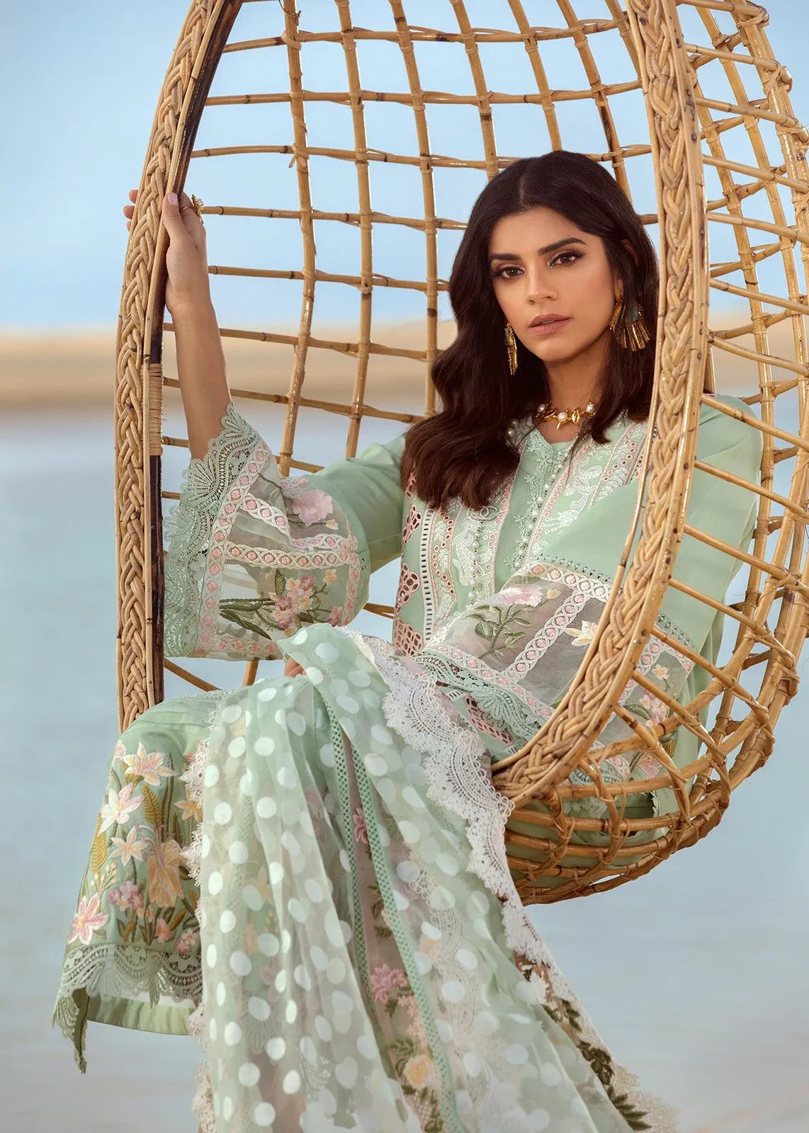 CRIMSON – Eid Collection (Unstitched Replica | Premium Version)