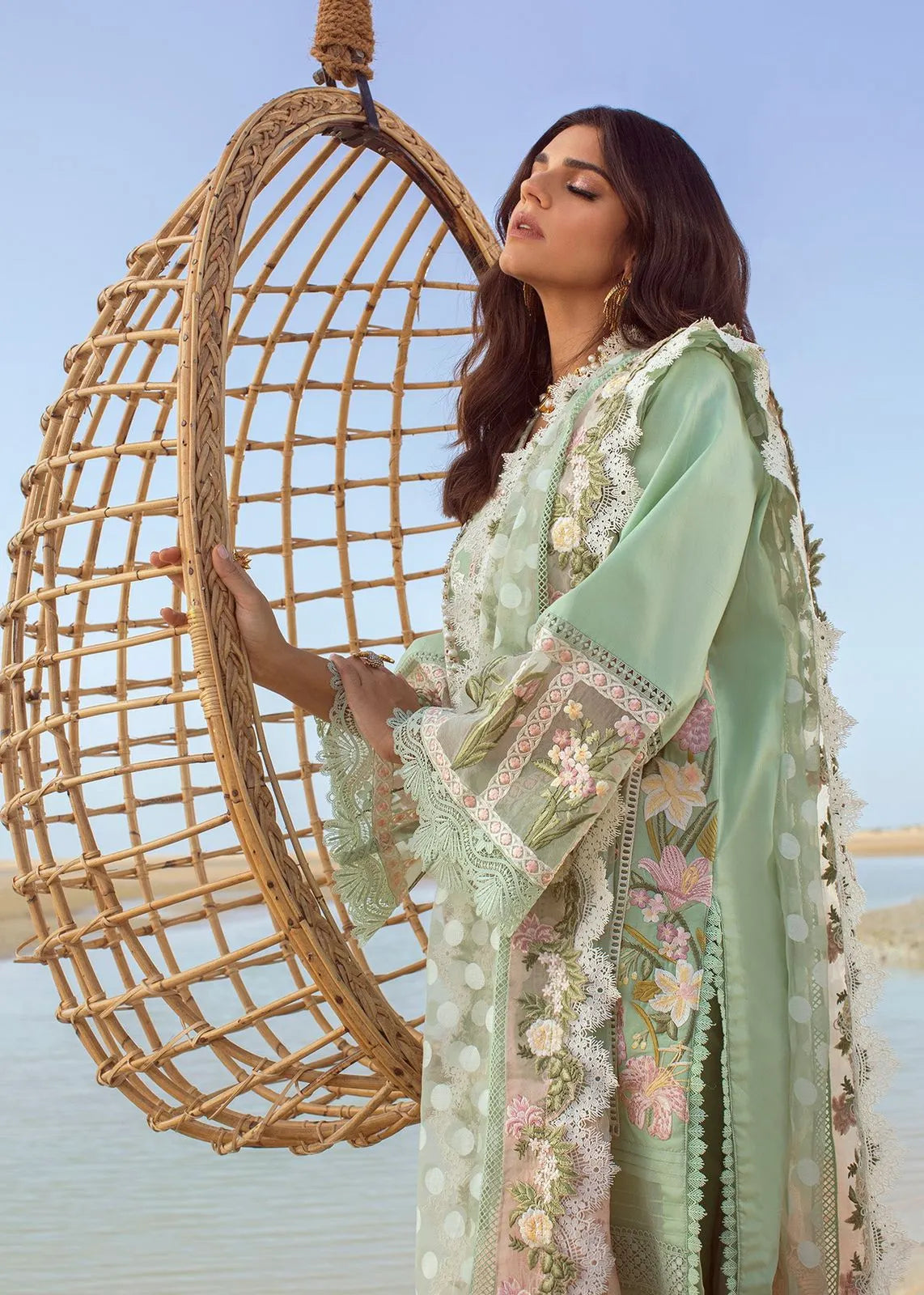 CRIMSON – Eid Collection (Unstitched Replica | Premium Version)
