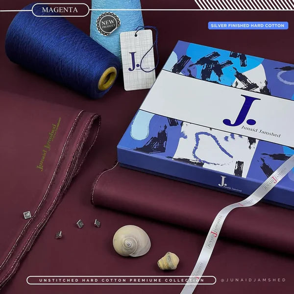 MONTERO PAPER COTTON | BY JUNAID JAMSHED | Magenta