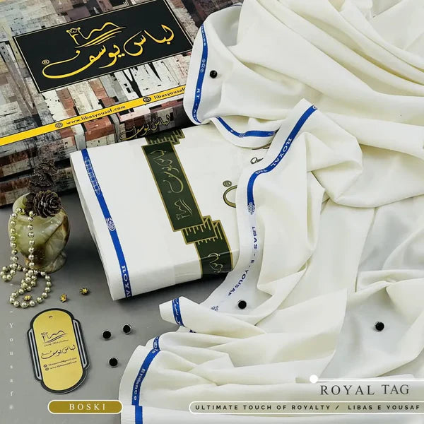 Royal Tag | Crafted by Libas e Yousaf | Wash & Wear | Summer | Boski