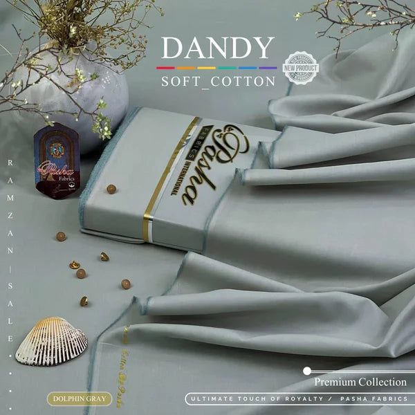 PASHA - Dandy - Soft Cotton - Dolphin Gray