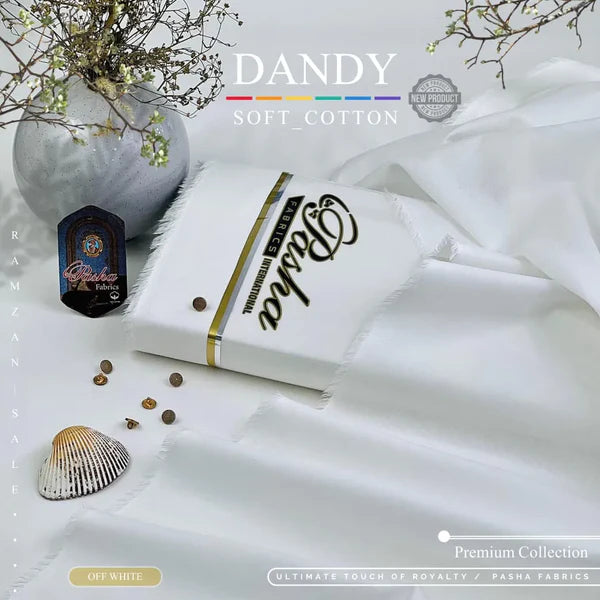 PASHA - Dandy - Soft Cotton - Off White