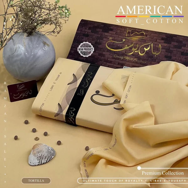 AMERICAN SOFT COTTON | UNSTITCHED | TORTILLA