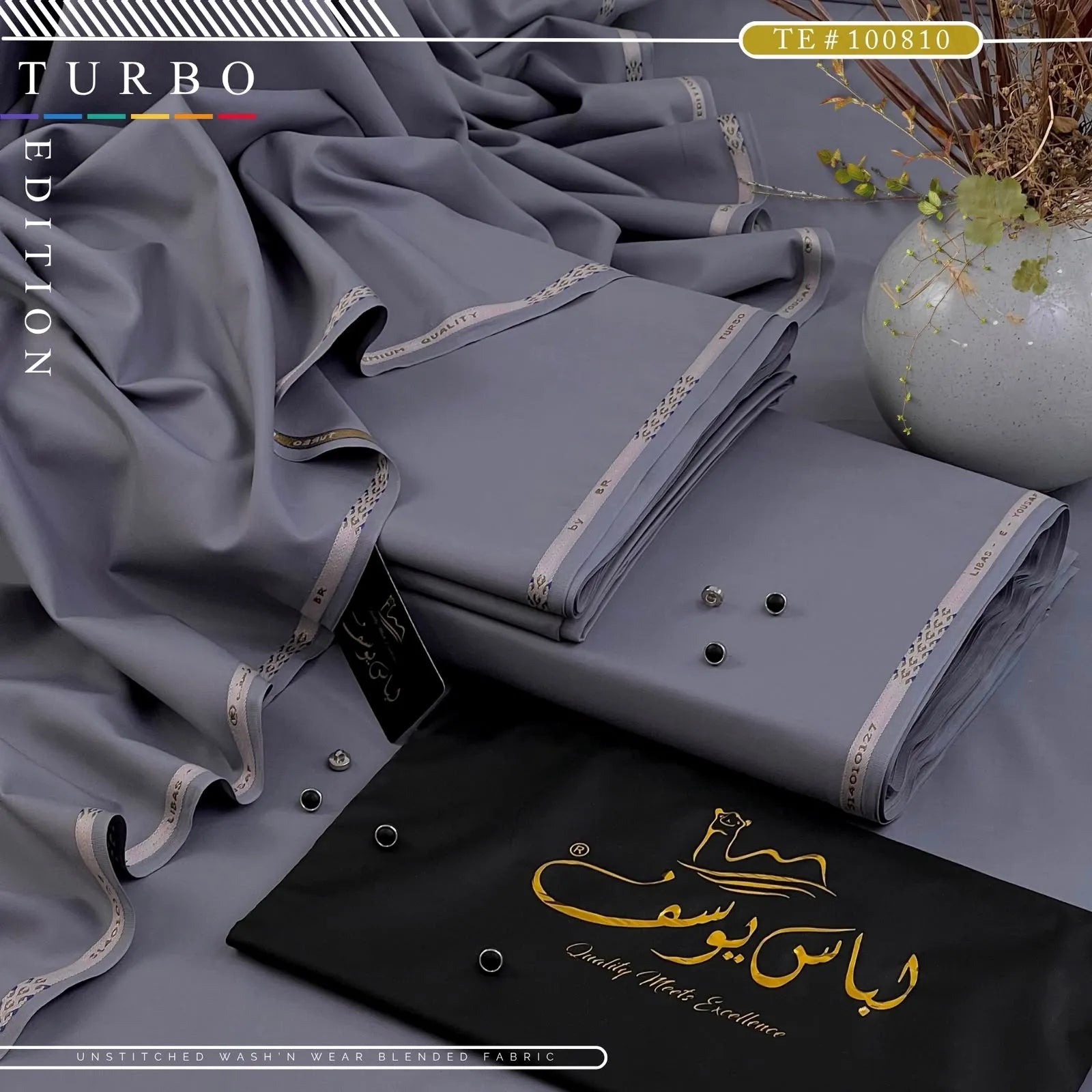 TURBO EDITION | Crafted by Libas e Yousaf | Wash & Wear | Four Season | AZADI SALE | TE # 100810