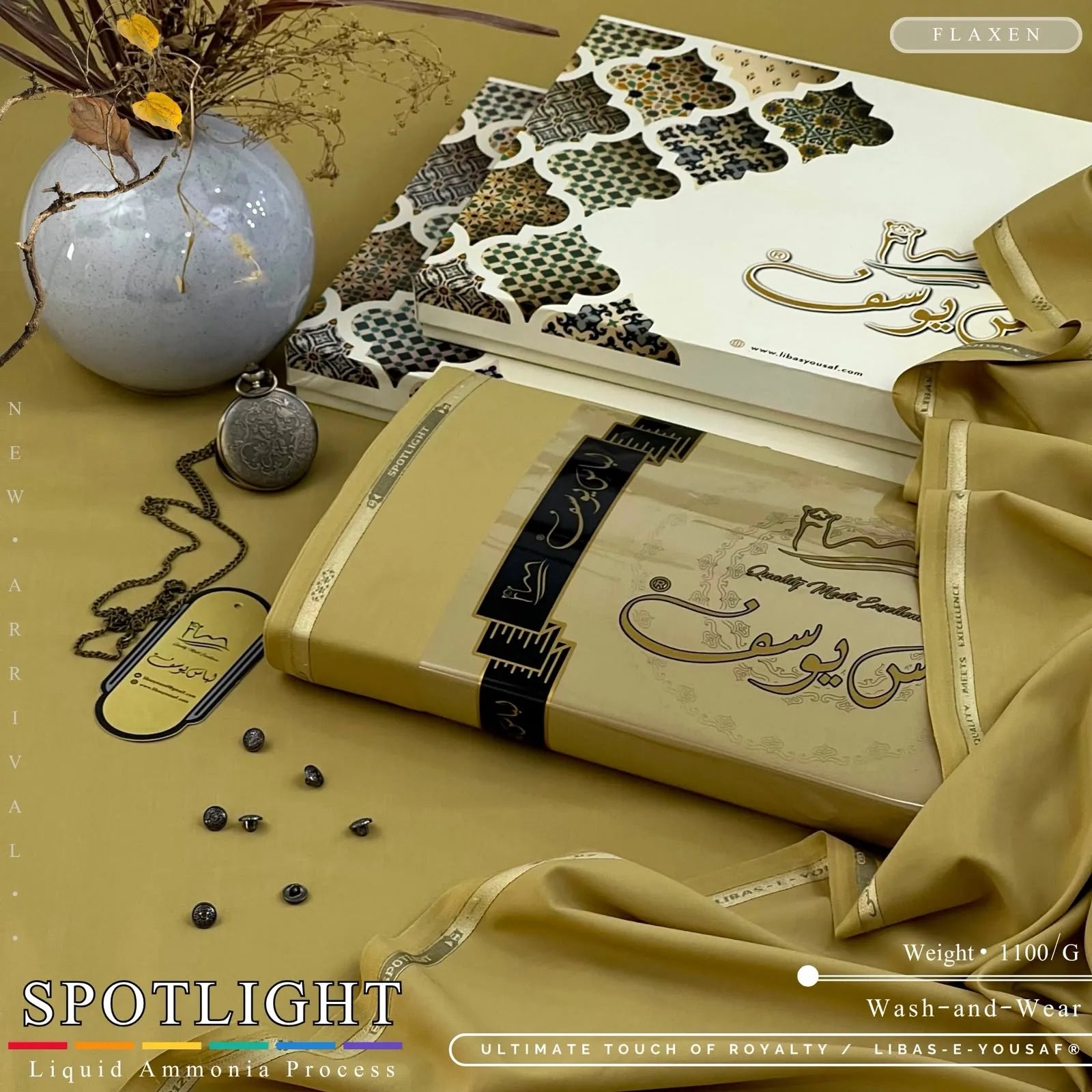 SPOTLIGHT | By Libas e Yousaf | Wash & Wear | Flaxen