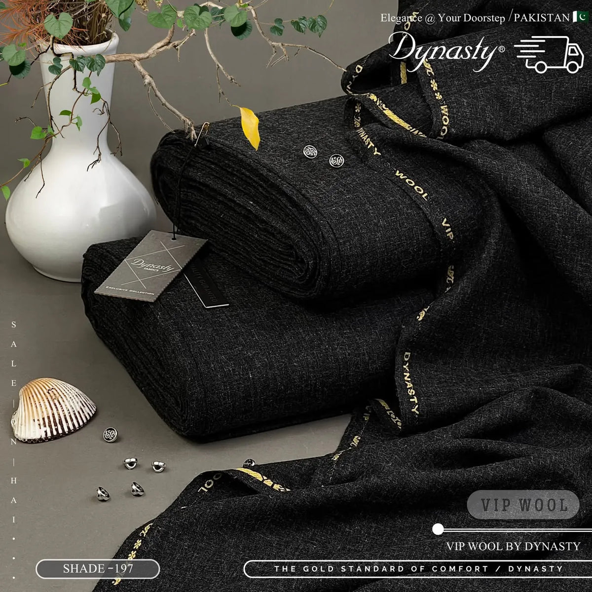 VIP Wool by Dynasty | Premium Winter Wool | Shade - 197
