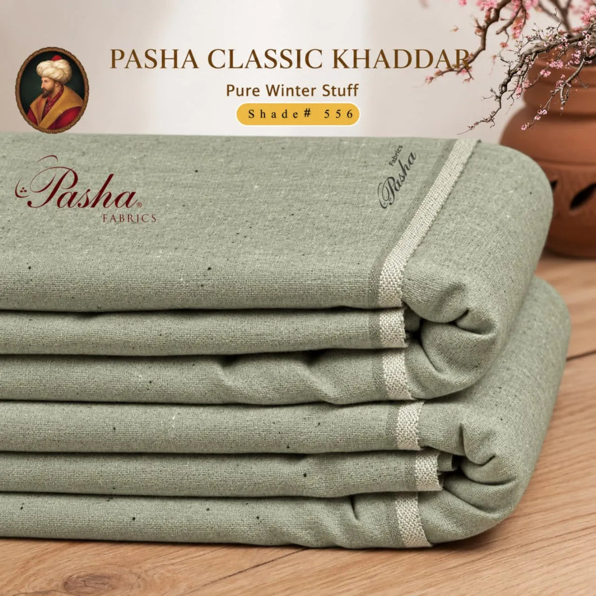 Pasha Classic Khaddar | Classic Khaddar & VIP Wasaya | Shade 556