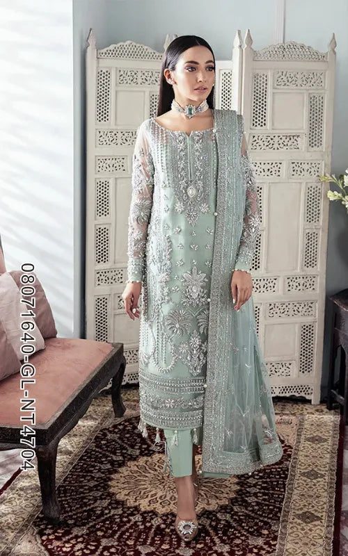 GULAAL ⏐ 08071640-GL-NT4704 ⏐ NET ⏐ EMBROIDERED