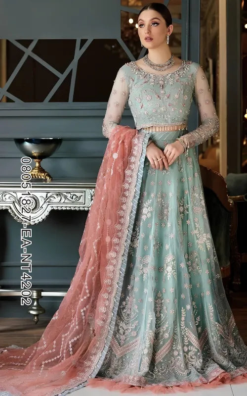 EMAAN ADEEL ⏐ 08051827-EA-NT4202 ⏐ NET ⏐ EMBROIDERED