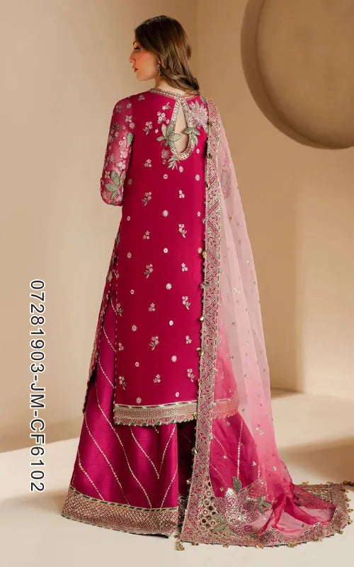 JAZMIN ⏐ 07281903-JM-CF6102 ⏐ CHIFFON ⏐ EMBROIDERED