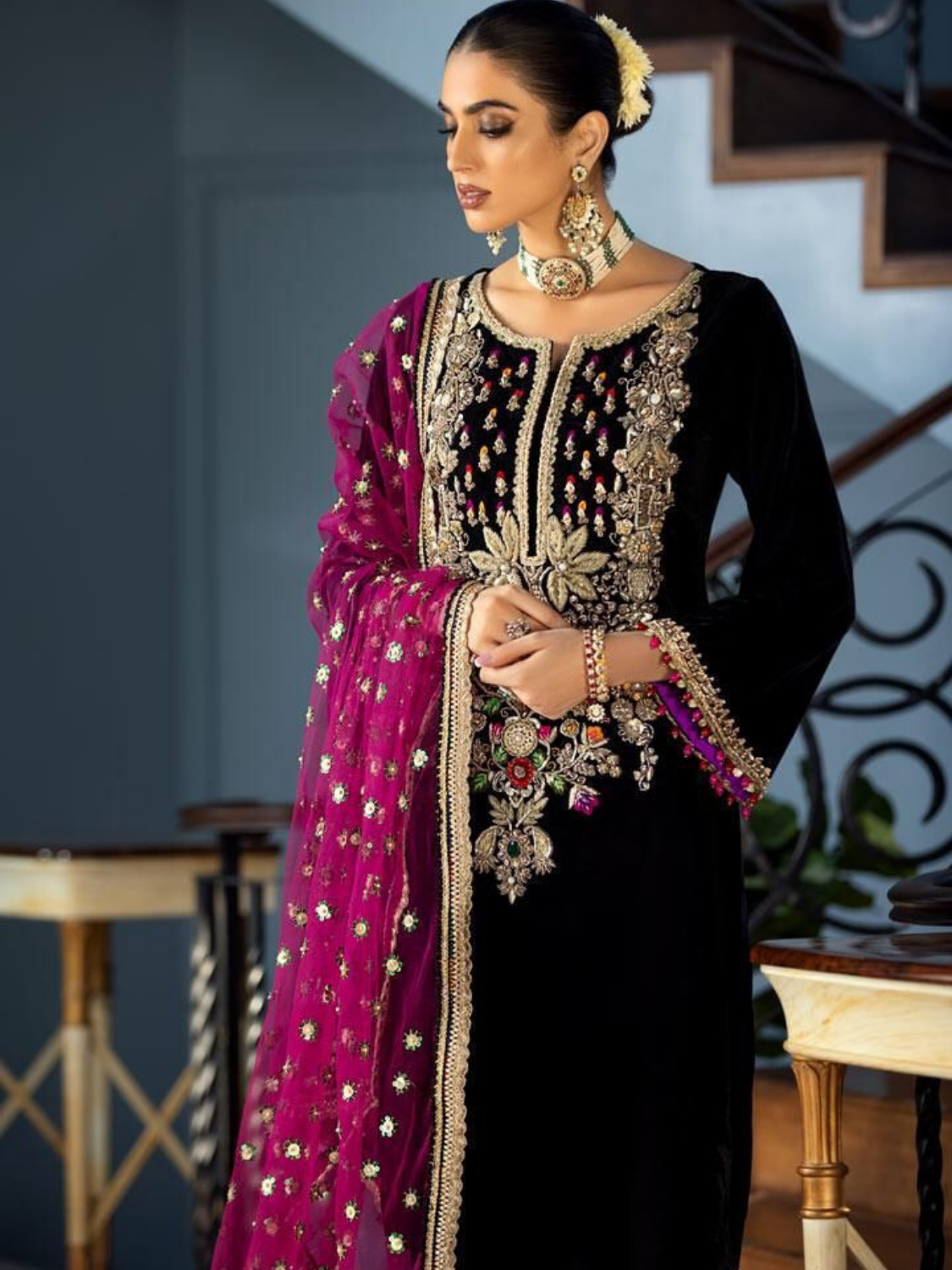 KHUDA BAKSH Velvet Wedding Collection