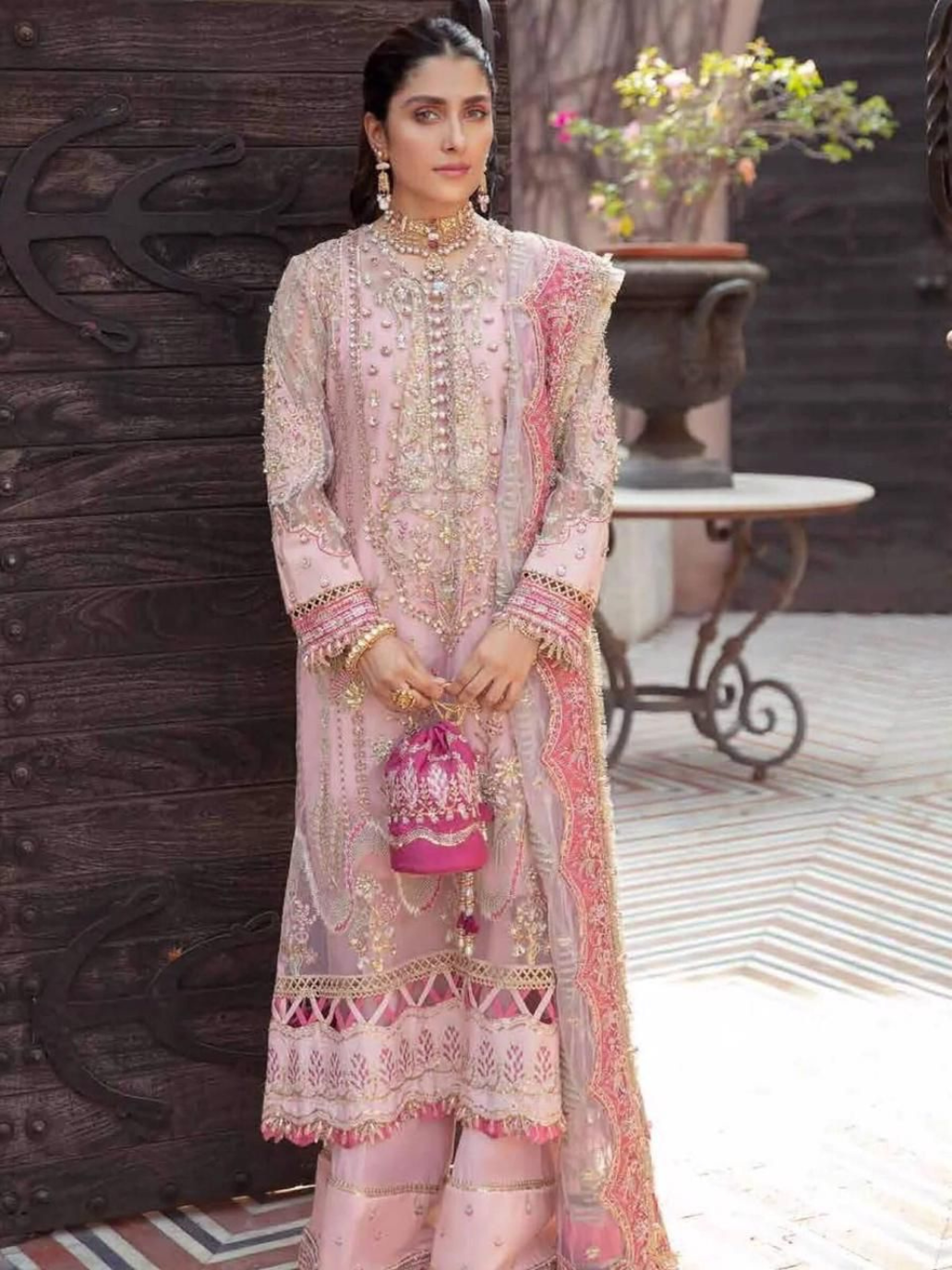 GULAAL  WEDDING EDITION ORGANZA EMBROIDERED