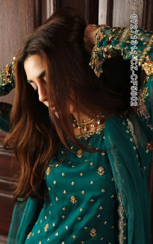 CHARIZMA ⏐ 07271311-CZ-CF5802 ⏐ CHIFFON ⏐ EMBROIDERED