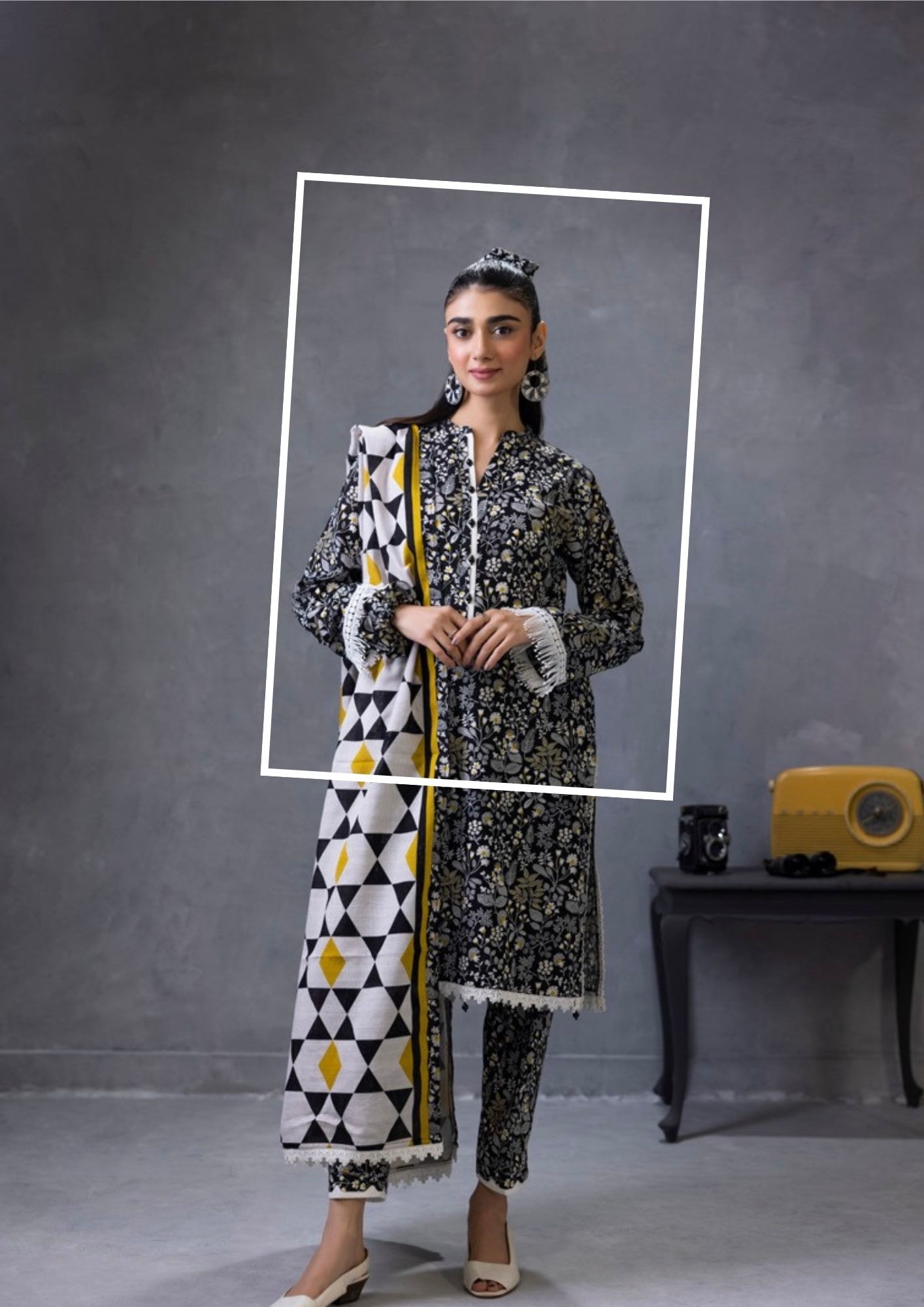 Identic By Regalia Khaddar Digital Printed Unstitched 3-Piece – Volume 24