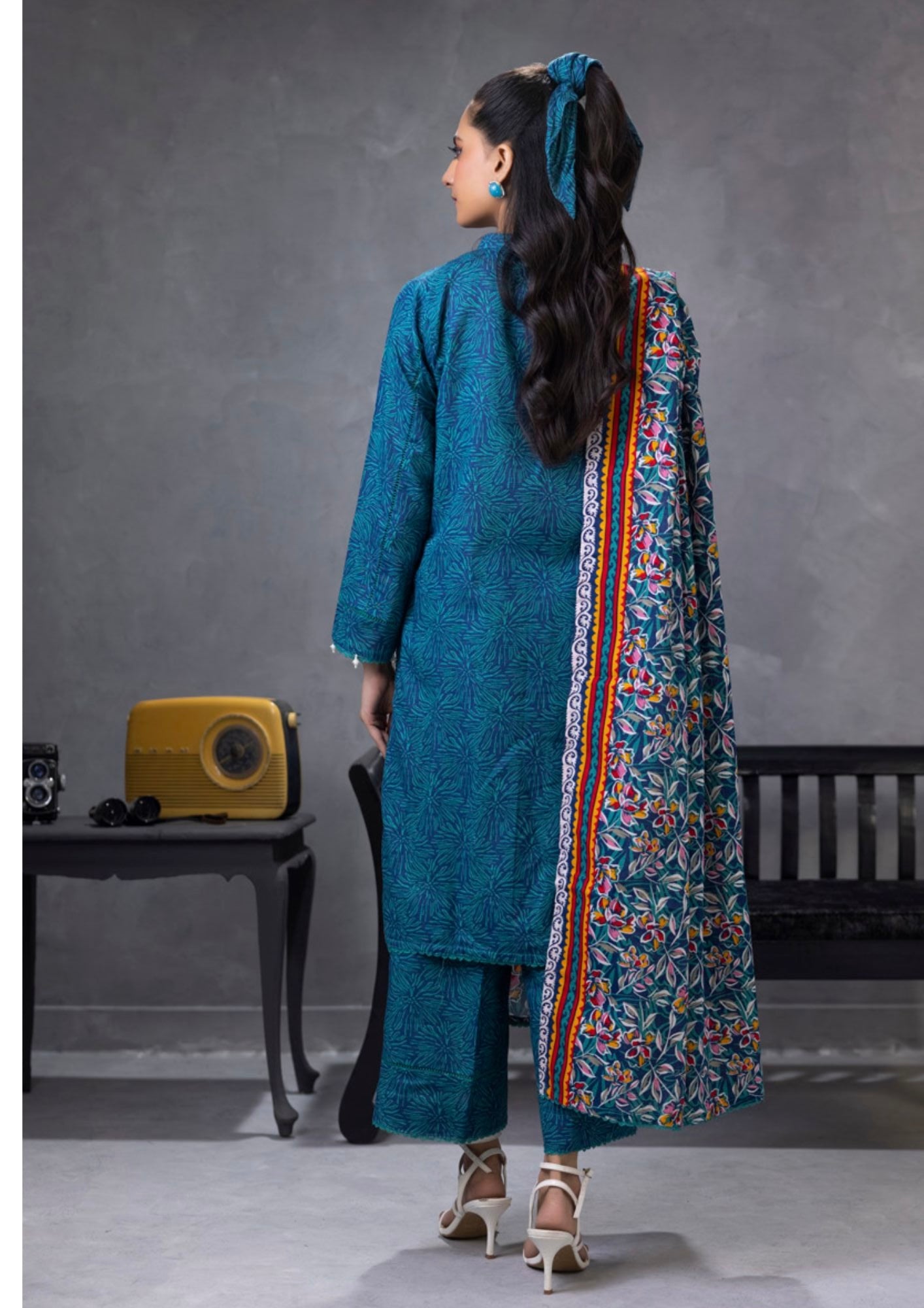 Identic By Regalia - Khaddar Digital Printed Unstitched - 3- Piece – Volume-24