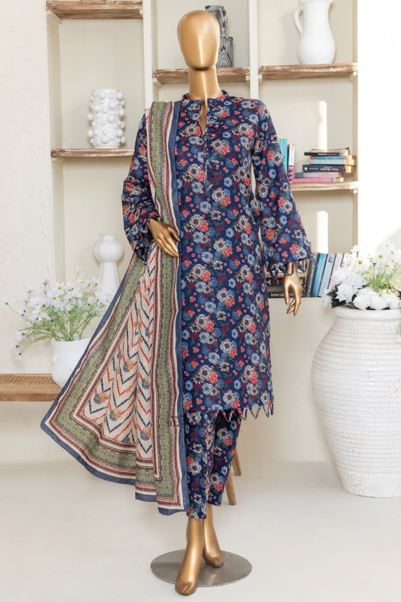 SAFINA ⏐ KHADDAR ⏐DIGITAL PRINTED⏐ UNSTITCHED ⏐ 3 PC ⏐ VOL 04 ⏐ 07