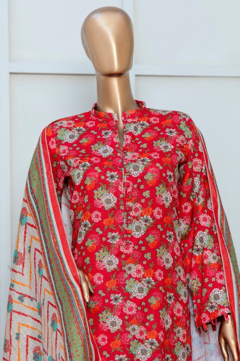 SAFINA ⏐ KHADDAR ⏐DIGITAL PRINTED⏐ UNSTITCHED ⏐ 3 PC ⏐ VOL 04 ⏐ 09