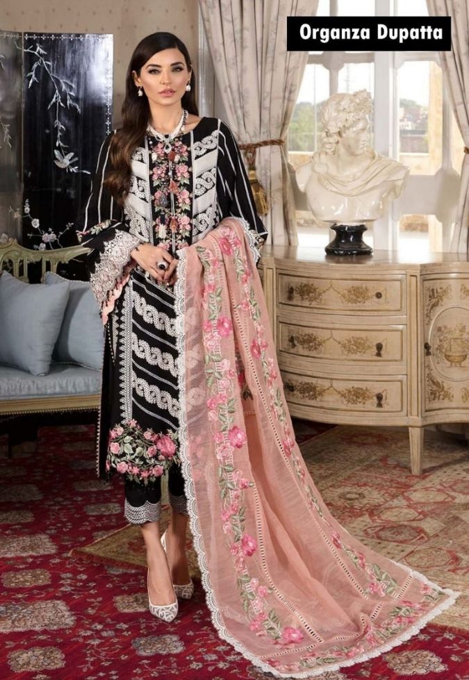 Crimson by Saira Shakira EID Luxury Lawn Collection  MD-956