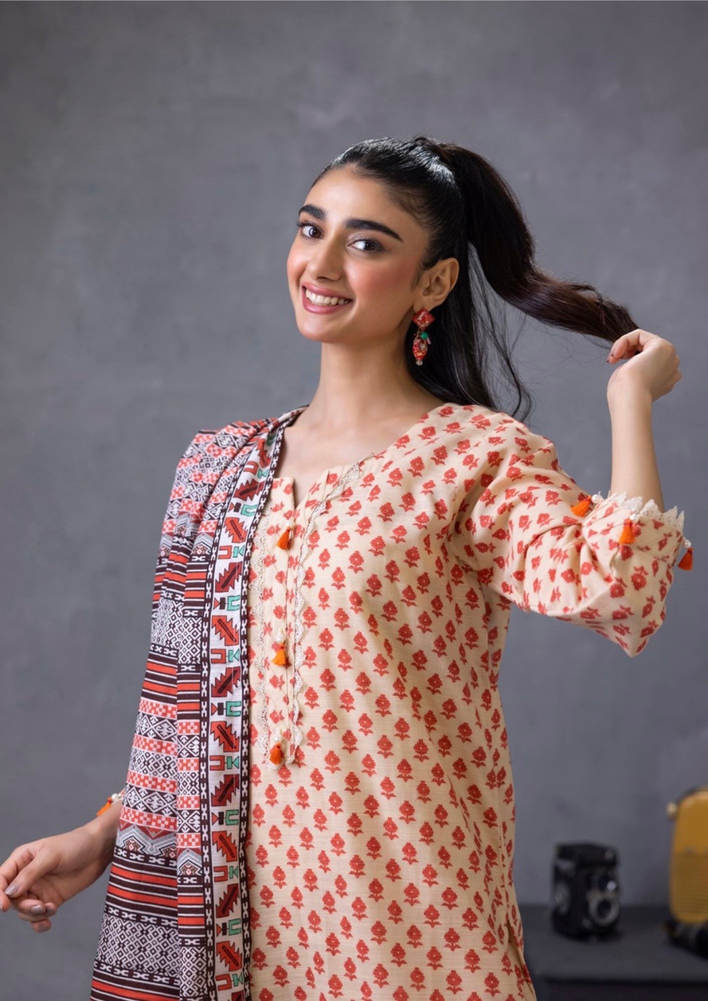 Identic By Regalia - Khaddar Digital Printed Unstitched - 3- Piece – Volume-24