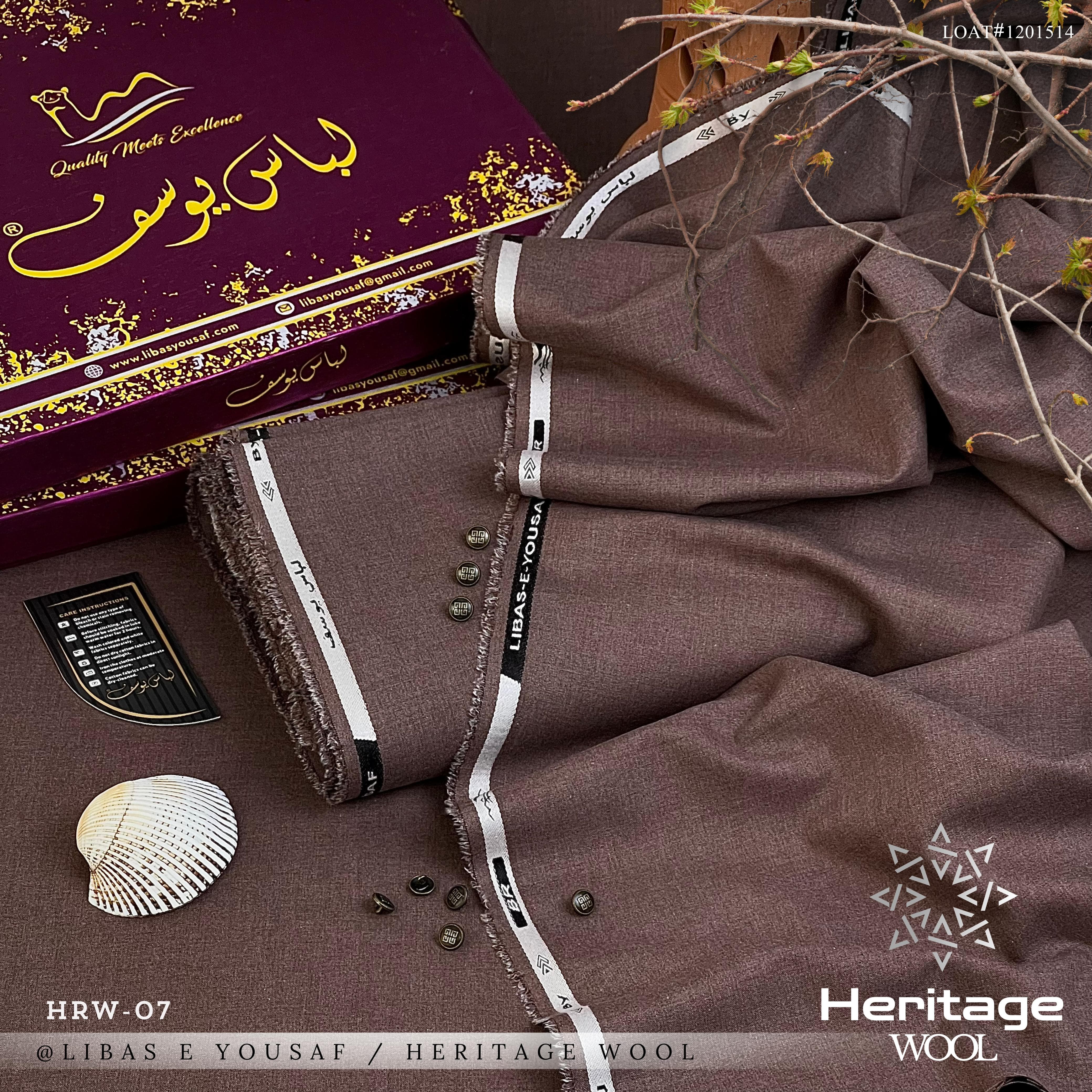 Premium Heritage wool | Crafted by Libas e Yousaf | Shade 07