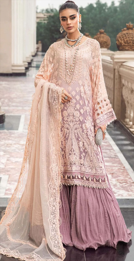 MARIA B ⏐ CHIFFON ⏐ ADDA WORK ⏐ HEAVY EMBROIDERED ⏐ WEDDING COLLECTION