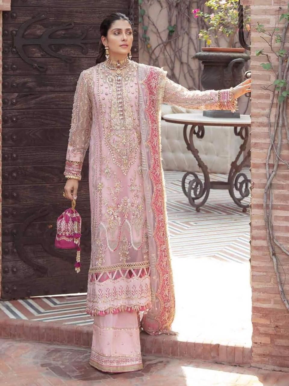 GULAAL  WEDDING EDITION ORGANZA EMBROIDERED