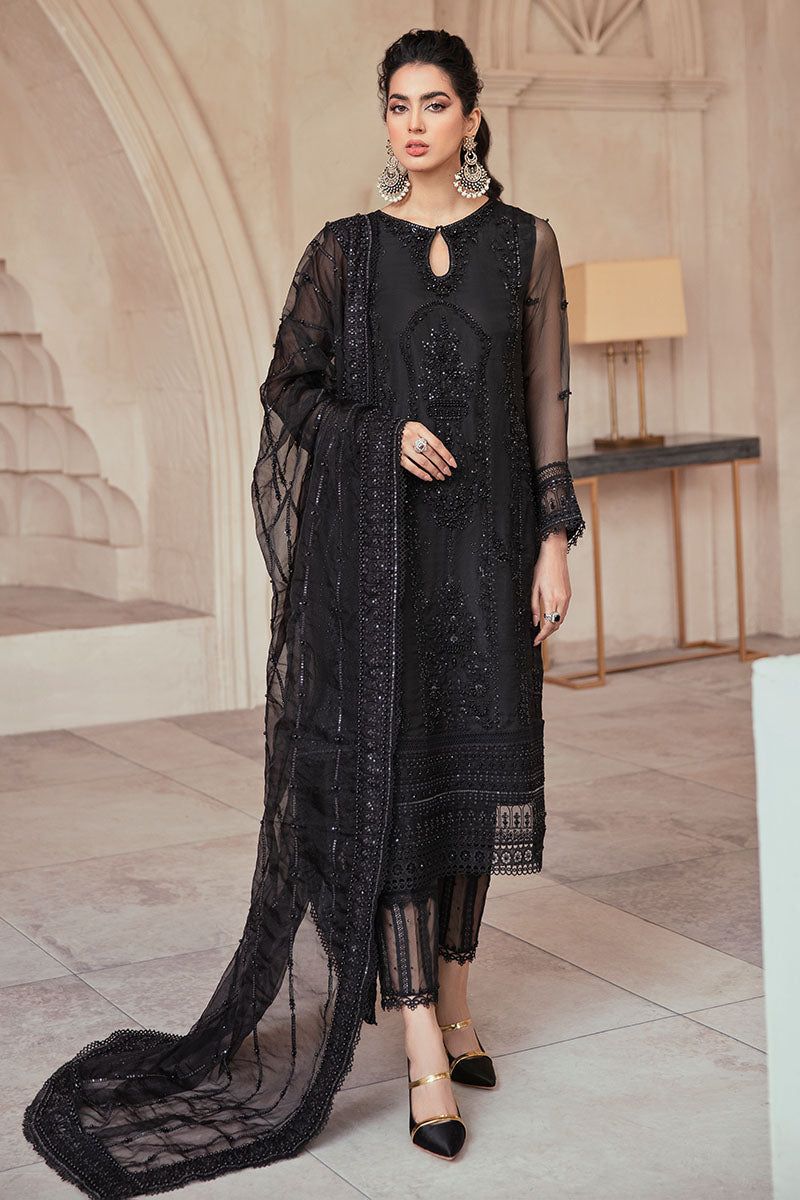 MUSHQ ⏐ Embroidered and Sequence Work ⏐  Wedding Edition ⏐ Black