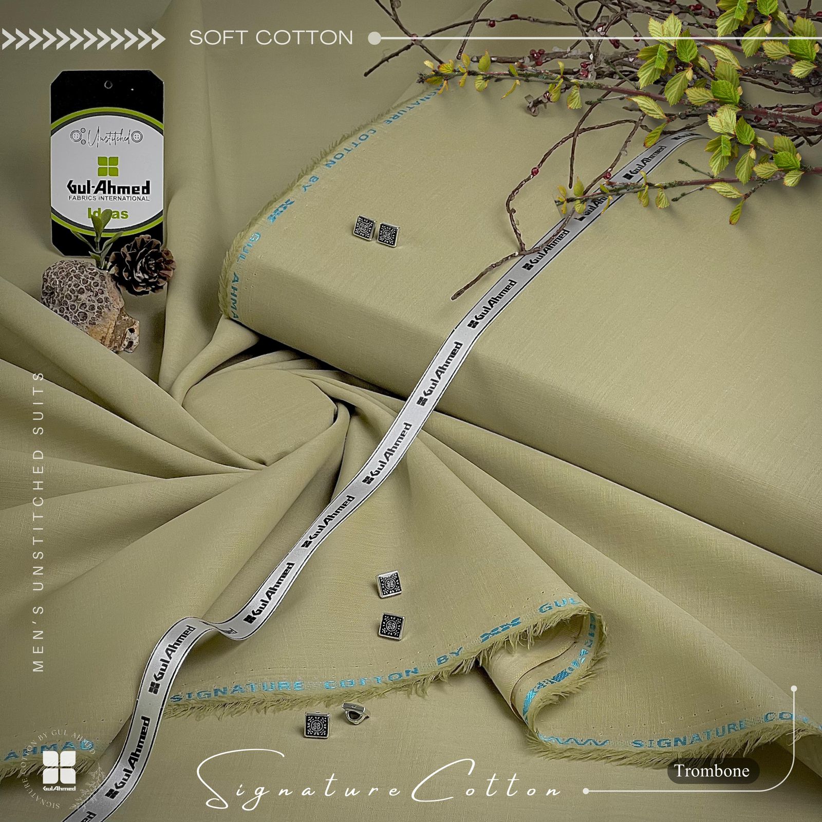 SOFT COTTON | SIGNATURE COTTON BY GUL AHMAD | TROMBONE