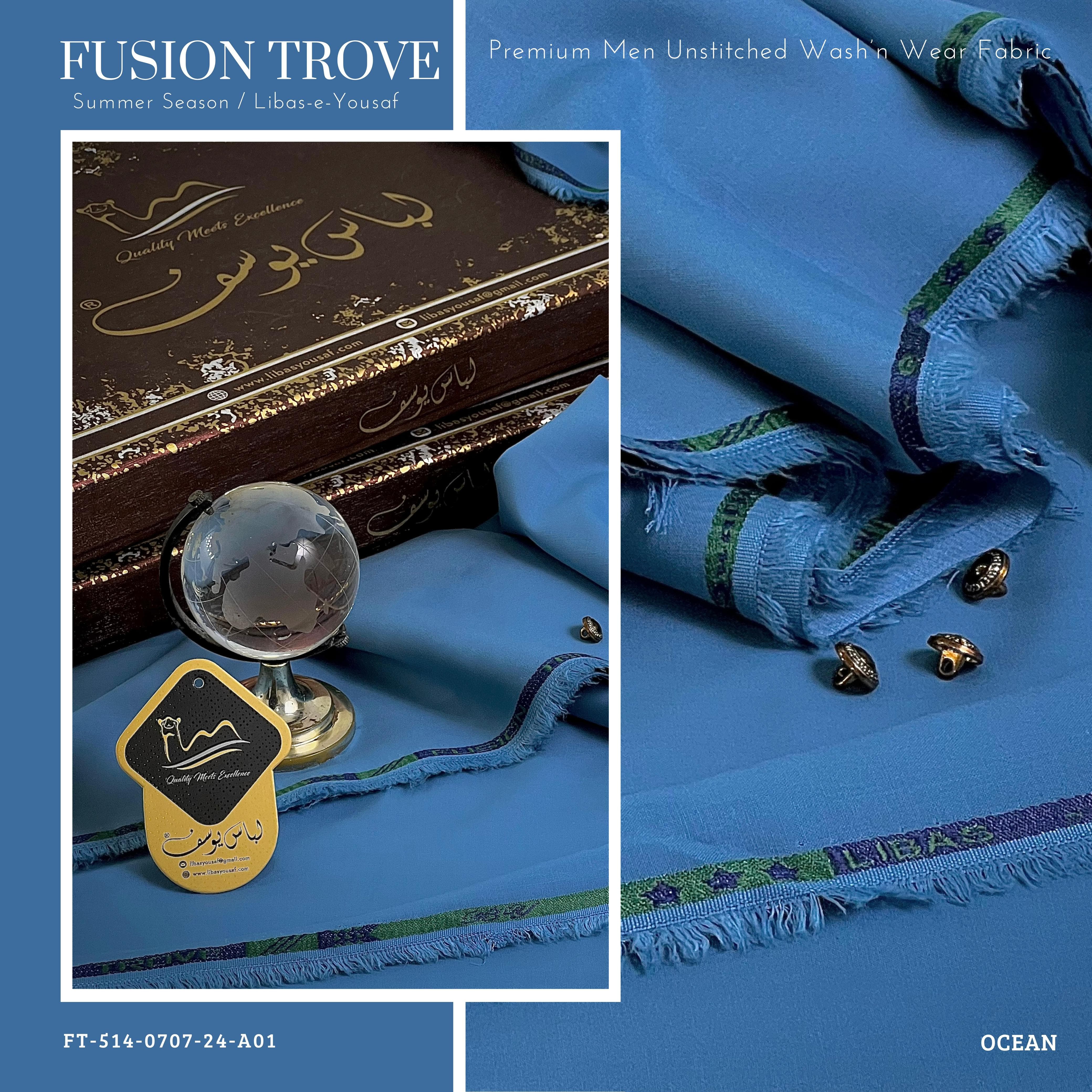 FUSION TROVE - Premium - Wash & Wear - Ocean