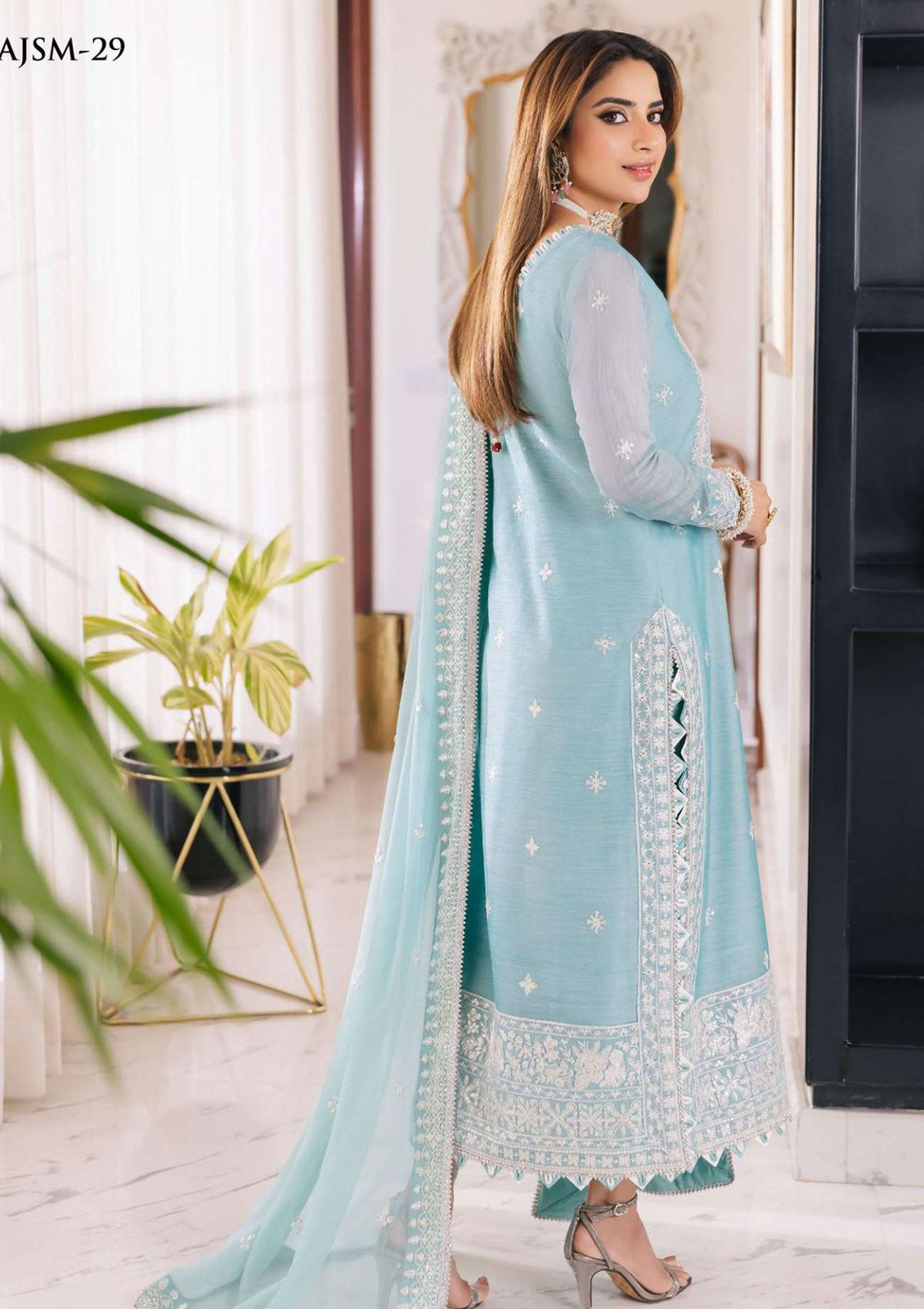 ASIM JOFA ⏐  CHIFFON ⏐ HEAVY EMBROIDERED ⏐ WEDDING EDITION