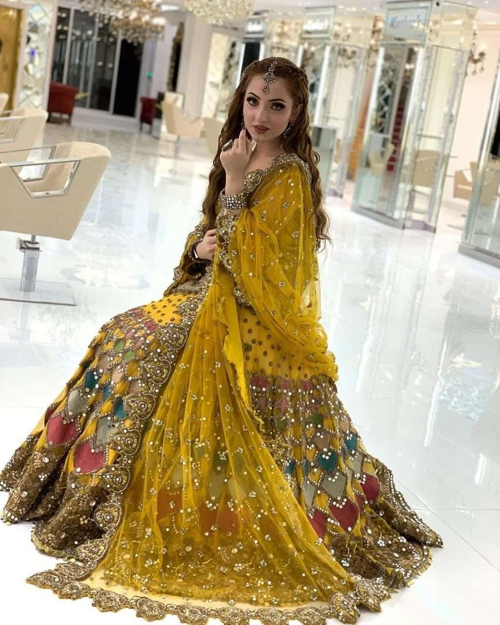 KASHEE DESIGNER ⏐ EMBROIDERED ⏐ STONE HAND WORK ⏐ MAYO-WEDDING COLLECTION